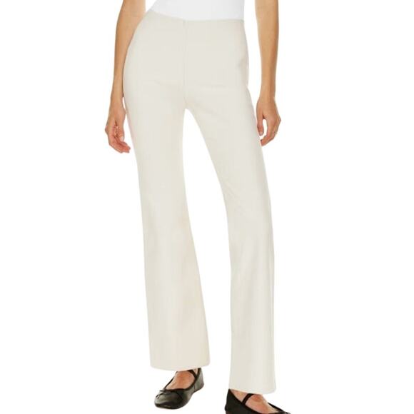 Aritzia Pants - $128 Aritzia Wilfred Free Goodtime Pant 4 Mid Rise Flare Neutral Minimalist